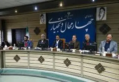 دیدار معاون اقتصادی استاندار چهارمحال و بختیاری و همراهان با مدیرعامل برق منطقه ای اصفهان 
