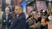 استقبال از حضورگروه شرکت های چادرملو در نمایشگاه کانماین

