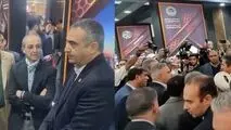 استقبال از حضورگروه شرکت های چادرملو در نمایشگاه کانماین

