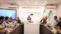 علی رسولیان؛ در جلسه با مدیرکل تامین اجتماعی خراسان رضوی: فولاد سنگان؛ مصمم در تولید پایدار، متعهد به جامعه

