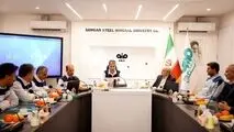 علی رسولیان؛ در جلسه با مدیرکل تامین اجتماعی خراسان رضوی: فولاد سنگان؛ مصمم در تولید پایدار، متعهد به جامعه

