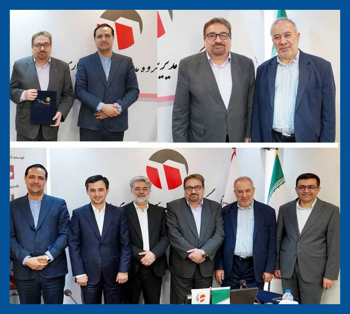 با حضور مدیرعامل گروه سرمایهگذاری امید
*معارفه اعضای جدید هیئتمدیره چادرملو برگزار شد