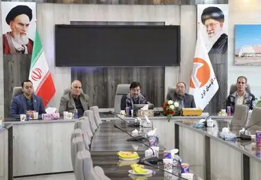 بازدید و برگزاری جلسه کارگروه توسعه هواشناسی استان خراسان شمالی در شرکت آلومینای ایران