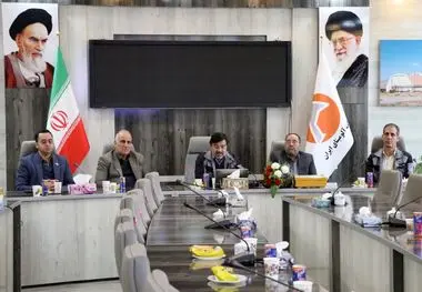 بازدید و برگزاری جلسه کارگروه توسعه هواشناسی استان خراسان شمالی در شرکت آلومینای ایران