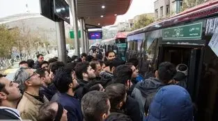 مردم زیر فشار سوءمدیریت حمل و نقل عمومی