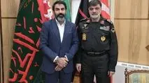 دیدار محمدرضا فرجی، نایب رئیس اول اتاق اصناف تهران با سردار احمدرضا رادان، فرمانده کل نیروی انتظامی جمهوری اسلامی ایران: عزم مشترک اصناف و نیروی انتظامی در مقابله با چالش‌های امنیتی و اقتصادی کشور