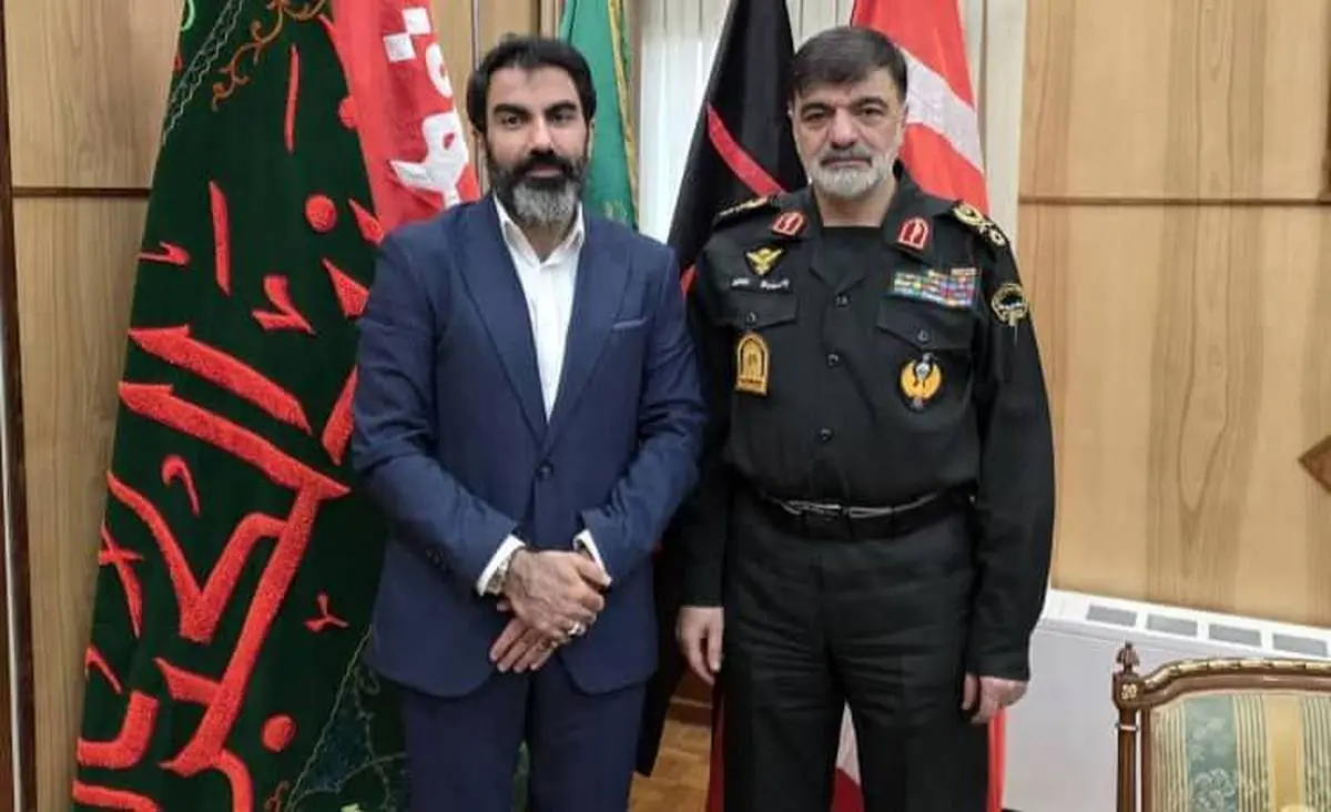 دیدار محمدرضا فرجی، نایب رئیس اول اتاق اصناف تهران با سردار احمدرضا رادان، فرمانده کل نیروی انتظامی جمهوری اسلامی ایران: عزم مشترک اصناف و نیروی انتظامی در مقابله با چالش‌های امنیتی و اقتصادی کشور