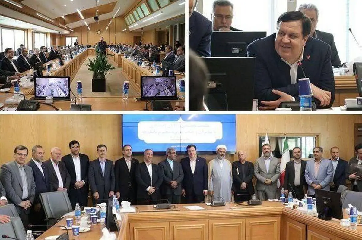 نشست مدیرعامل بانک ملت با فعالان اقتصادی خراسان رضوی