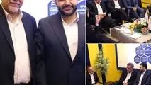 بازدید مدیرعامل بانک شهر از غرفه هلدینگ سرمایه‌گذاری شیمیایی ایران