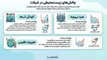 چالش های زیست محیطی در شیلات