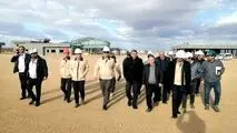 بازدید مدیریت محترم عامل شرکت ایریتک از پروژه فولاد اقلید