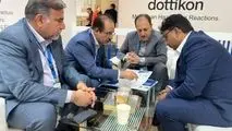 بازدید مدیران عامل هلدینگ سرمایه گذاری صنایع شیمیایی ایران و نیرو کلر از نمایشگاه بین‌المللی Chemspec در کلن آلمان