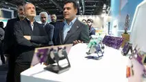 بازدید پزشکیان از نمایشگاه فناوری های روز آمد و ایران کانماین