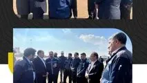بازدید میدانی مدیر عامل شرکت سنگ آهن مرکزی ایران از پروژه کارخانه فولاد آلیاژی مرکزی بافق 