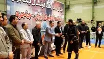 حضور بادکوبه در بازی فینال و اختتامیه مسابقات فوتسال لیگ برتر شرکت آلومینای ایران

