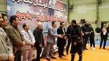 حضور بادکوبه در بازی فینال و اختتامیه مسابقات فوتسال لیگ برتر شرکت آلومینای ایران

