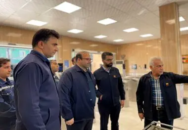 بازدید مدیرعامل فولاد خوزستان از معاونت منابع انسانی و امور اجتماعی، واحدهای سه طبقه مرکزی و آخرین تحولات ورودی شماره ۴ شرکت فولاد خوزستان