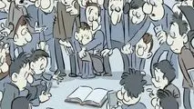 کاریکاتور ـ فقر مطالعه