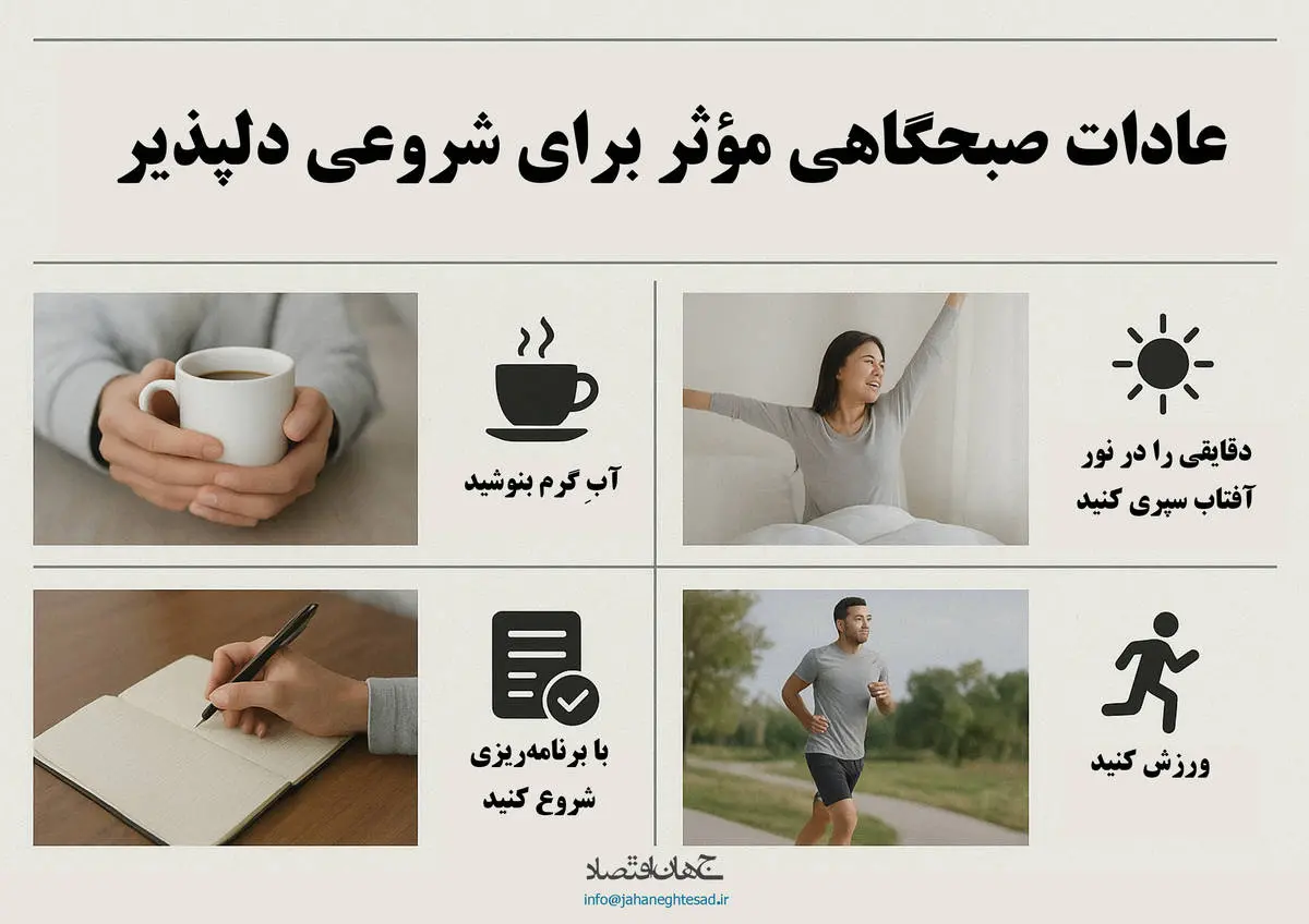 عادات صبحگاهی مؤثر برای شروعی دلپذیر