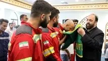 حضور کاروان خادمین حرم مطهر حضرت امام رضا (ع) در شرکت صبا فولاد خلیج فارس

