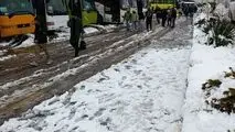 جلوه ارزشمندی از انضباط و کارآمدی ناوگان آمد و شد کارکنان فولاد خراسان در روزهای برفی آذرماه