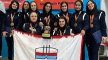 درخشش بانوان فولاد هرمزگان در رقابت‌های کشوری ایمیدرو؛ کسب مقام سوم تیمی و ۶ مدال انفرادی