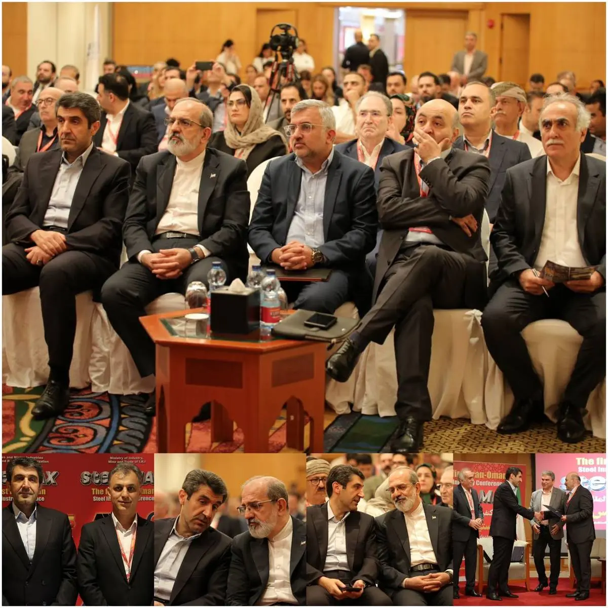 *حضور فعال شرکت “معدنی و صنعتی گهرزمین” در کنفرانس بین‌المللی فولاد Steel MAX*