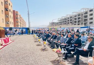 بهره‌برداری از طرح جهادی برق‌رسانی به مجتمع ۹۶ واحدی «بلدالامین» کرمان