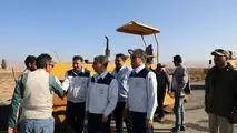 بازدید دکتر رسولیان؛  مدیرعامل فولاد سنگان از پروژه جاده خواف- تربت حیدریه