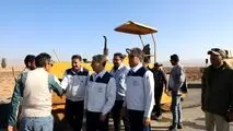 بازدید دکتر رسولیان؛  مدیرعامل فولاد سنگان از پروژه جاده خواف- تربت حیدریه