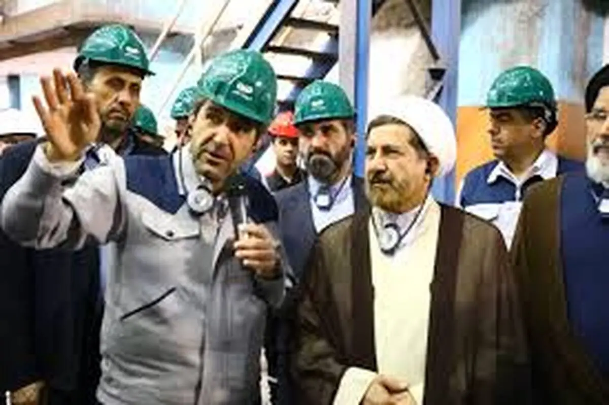 عزم آهنین فولاد سنگان در تحقق شعار سال