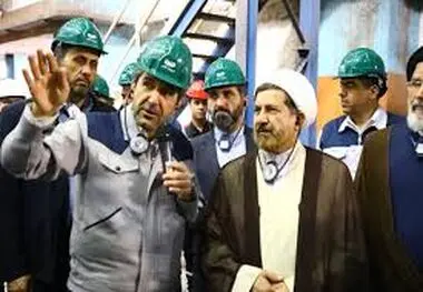 عزم آهنین فولاد سنگان در تحقق شعار سال