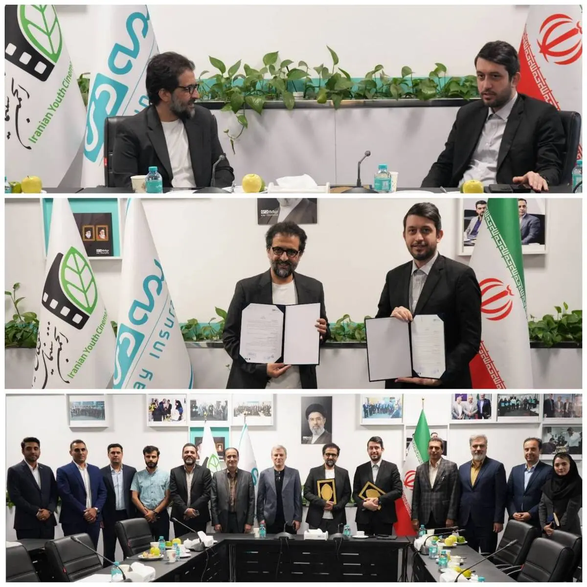امضای آیین‌نامه اجرایی همکاری «بیمه دی» و «انجمن سینمای جوانان ایران»؛ گامی در حمایت از جامعه سینمایی 