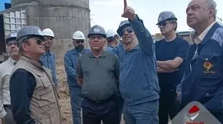 بازدید «داریوش اسماعیلی» از پروژه گندله‌سازی صبا امید غرب خاورمیانه با هدف تسریع در تکمیل طرح