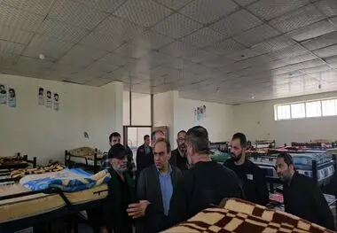 بازدید مدیرعامل فولاد اکسین از اردوگاه خدمت‌رسانی به زوار اربعین / فولاد اکسین خوزستان؛ پرچمدار خدمت در مسیر عاشقی