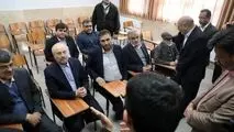 افتتاح آموزشگاه ۱۲ کلاسه چادرملو در اردکان با حضور دکتر قالیباف