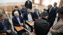 افتتاح آموزشگاه ۱۲ کلاسه چادرملو در اردکان با حضور دکتر قالیباف
