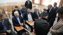افتتاح آموزشگاه ۱۲ کلاسه چادرملو در اردکان با حضور دکتر قالیباف