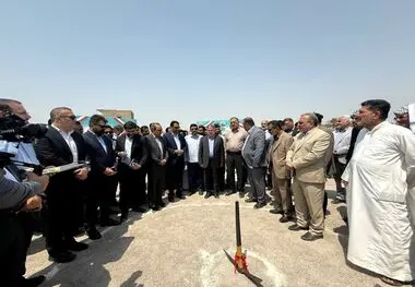 فولاد اکسین خوزستان کلنگ‌زنی مدرسه ۹ کلاسه در شکاره یک را آغاز کرد