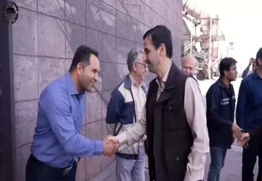 حضور مدیرعامل «چادرملو» در مجتمع‌های صنعتی و معدنی و دیدار با مدیران و کارکنان

