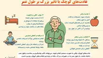 عادت های کوچک با تاثیر بزرگ بر طول عمر