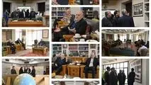 بازدید شهردار منطقه یک از مرکز دائرة‌ المعارف بزرگ اسلامی
