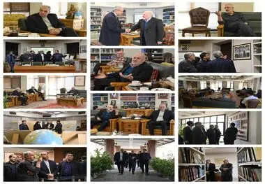 بازدید شهردار منطقه یک از مرکز دائرة‌ المعارف بزرگ اسلامی
