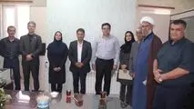 تکریم خدمات مینا برهانی و انتصاب امیر جهانشاهی به عنوان مدیر جدید روابط عمومی شرکت توزیع برق شمال
