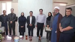 تکریم خدمات مینا برهانی و انتصاب امیر جهانشاهی به عنوان مدیر جدید روابط عمومی شرکت توزیع برق شمال
