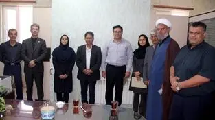 تکریم خدمات مینا برهانی و انتصاب امیر جهانشاهی به عنوان مدیر جدید روابط عمومی شرکت توزیع برق شمال
