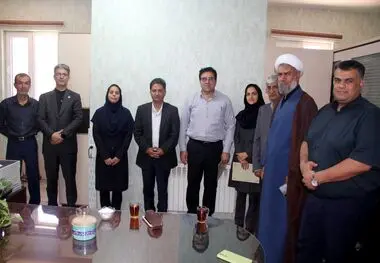 تکریم خدمات مینا برهانی و انتصاب امیر جهانشاهی به عنوان مدیر جدید روابط عمومی شرکت توزیع برق شمال
