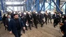 وزیر صمت از کارخانه کنسانتره‌سازی اپال پارسیان سنگان بازدید کرد