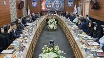 پنجمین جلسه میز فولاد استان خوزستان با حضور مدیران استانی و مدیران شرکت‌های فولادی برگزار شد