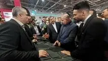 بازدید استاندار اصفهان و رئیس شورای استان بصره از غرفه ذوب‌آهن اصفهان در نمایشگاه متالکس 
